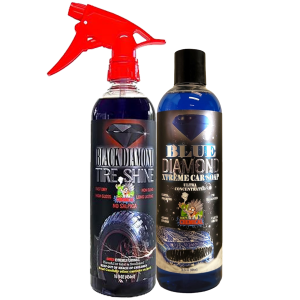 Black & Blue Diamond Duo 16oz